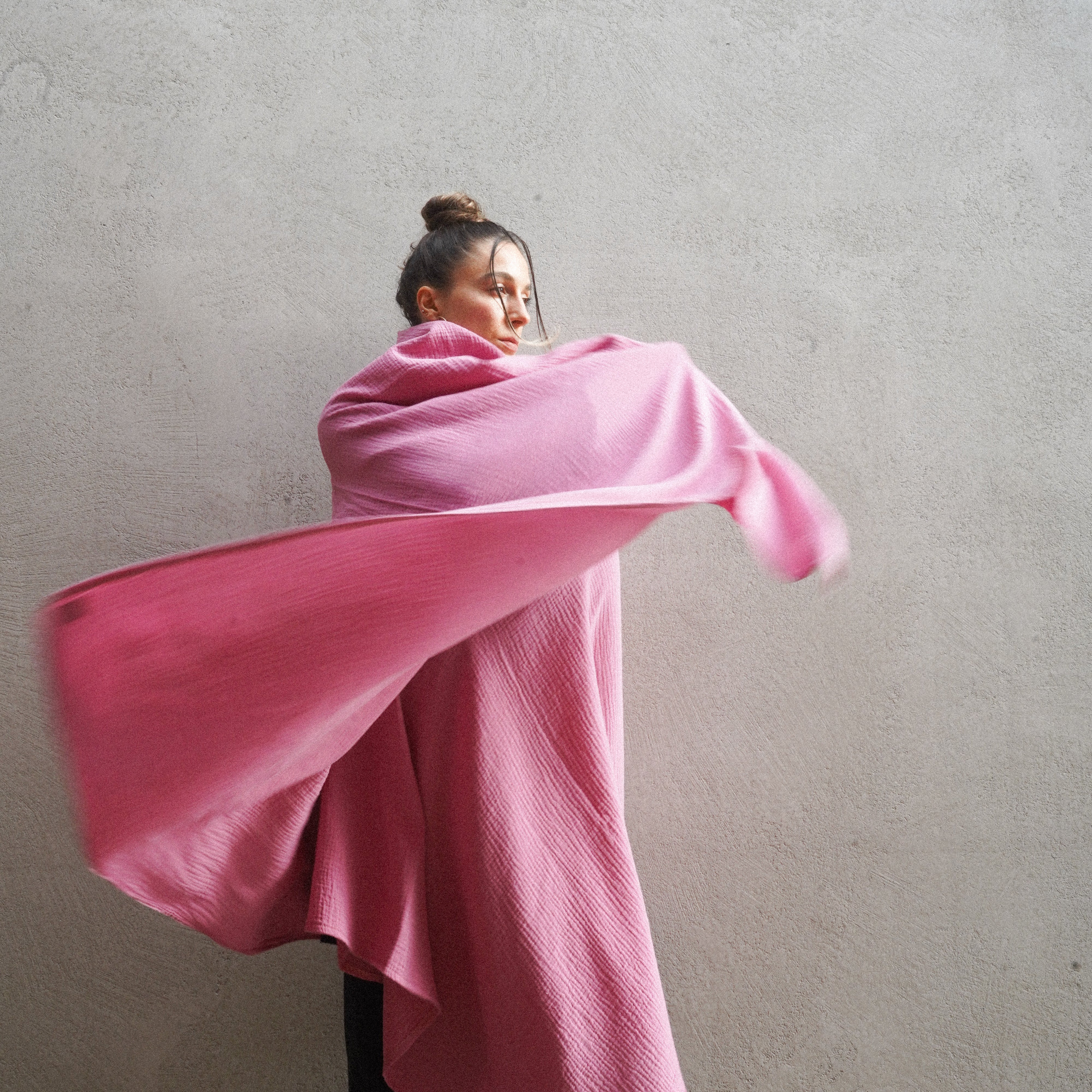Shavasana Musselin-Schal