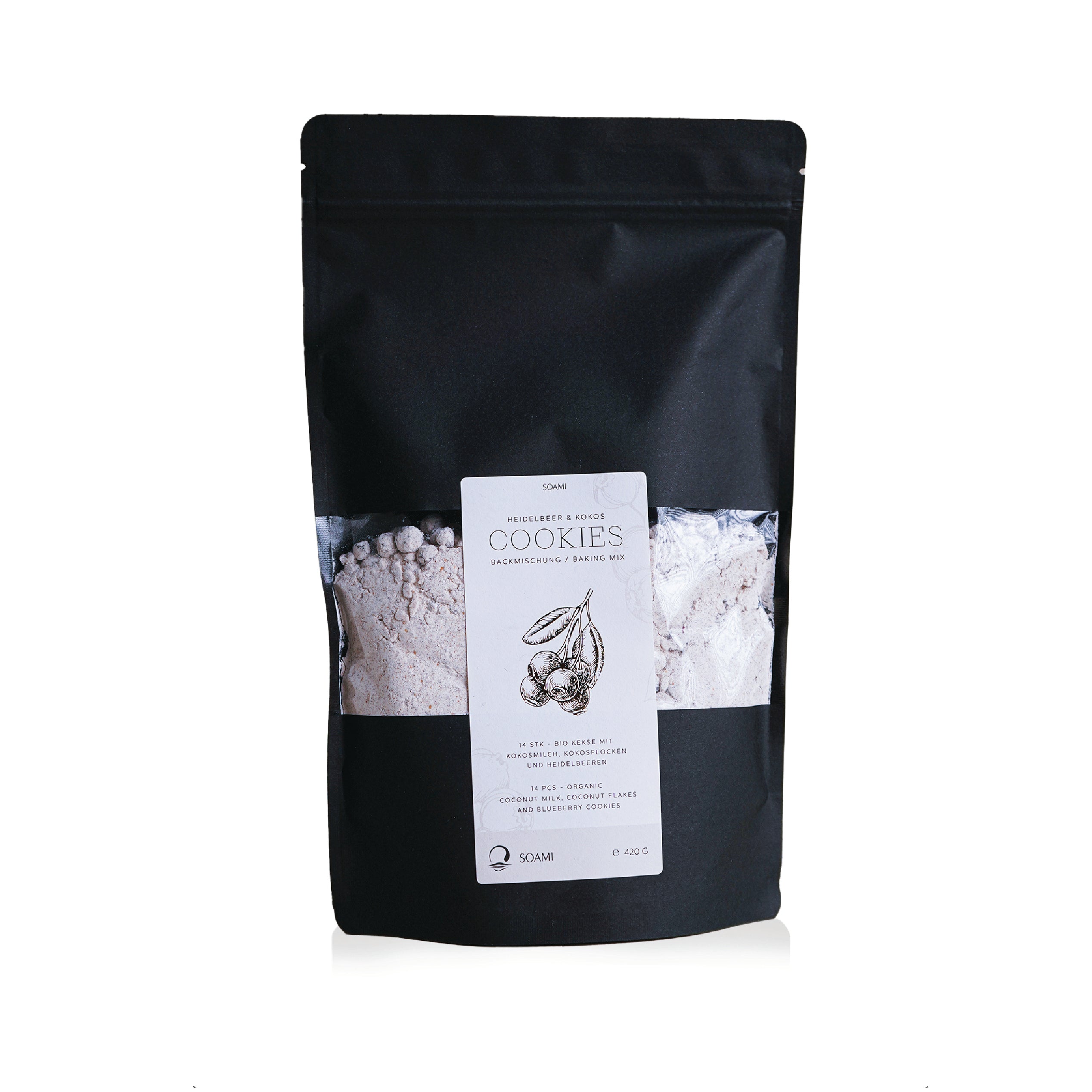 Heidelbeer & Kokos Cookies