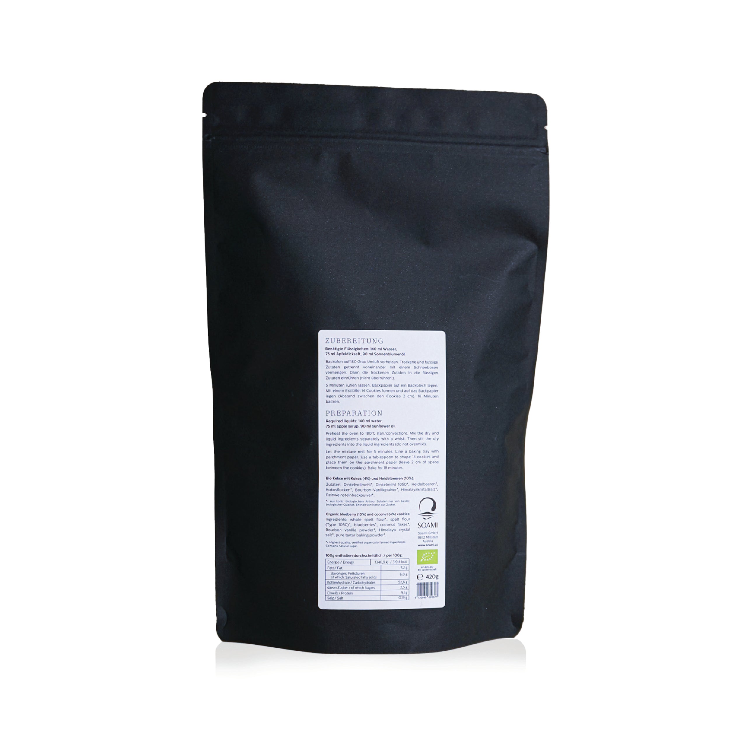 Heidelbeer & Kokos Cookies